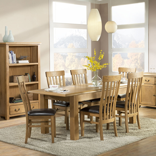 Oak dining room furniture